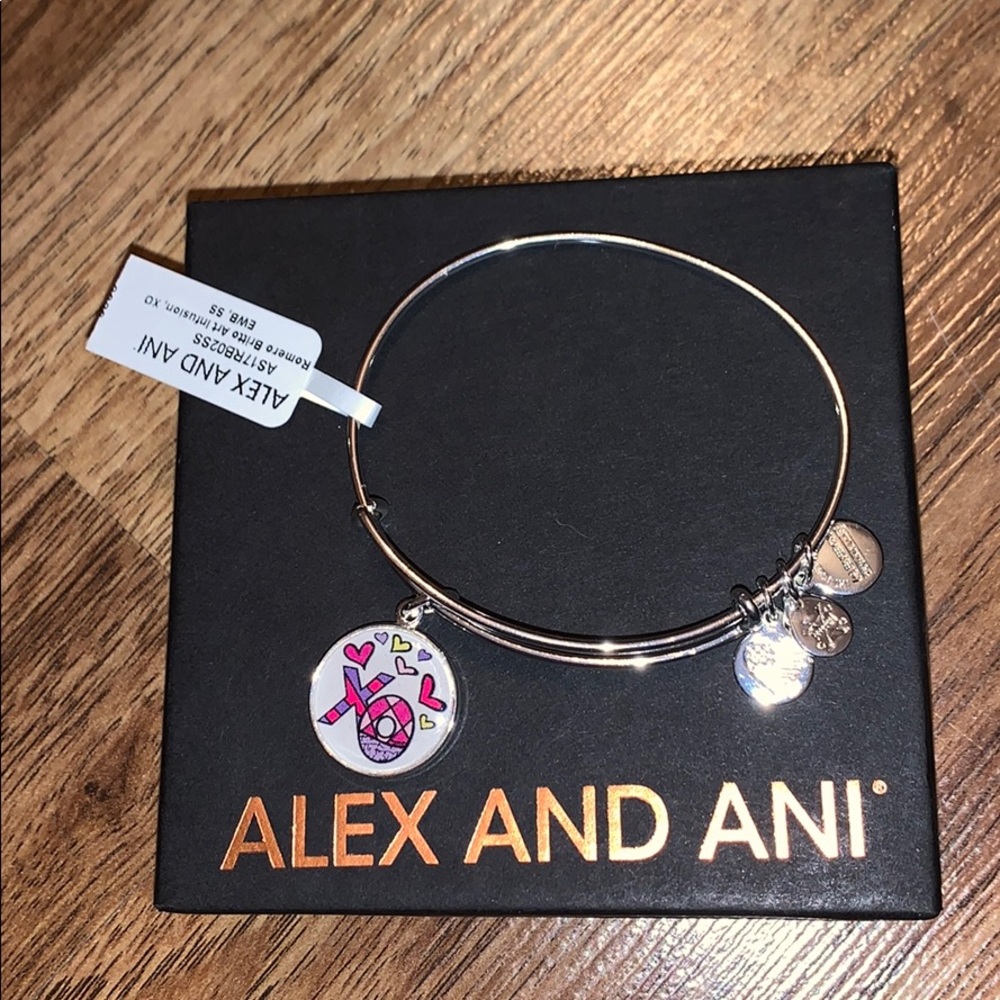 BRAND NEW Alex and Ani x Britto “XO” Bracelet